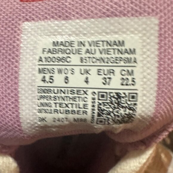 ⭐Converse Run Star Hike Hi 6 Womens Shoes Sneaker Purple Glitter Sneaker A10096C - Picture 9 of 12